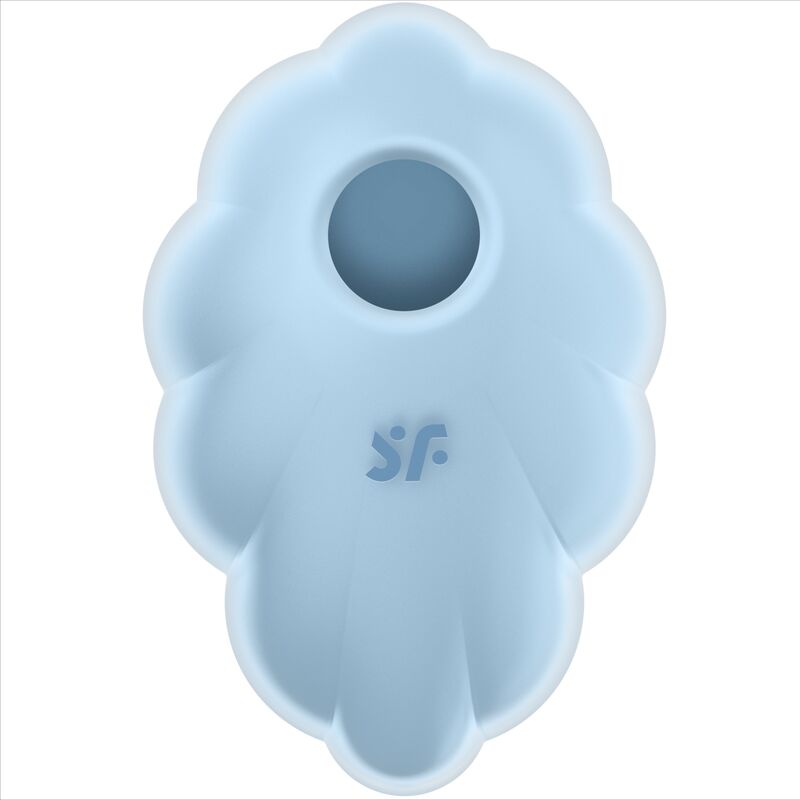 SATISFYER - VIBRATEUR CLOUD DANCER BLEU AIR PULSE SATISFYER AIR PULSE