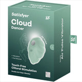 SATISFYER - VIBRATEUR CLOUD DANCER VERT AIR PULSE SATISFYER AIR PULSE