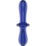 SATISFYER - GODE DOUBLE CRISTAL BLEU SATISFYER CRYSTAL