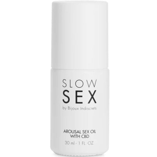 Bijoux Indiscrets Slow Sex - Huile de massage au CBD 30 ml — vue 2