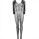 LEG AVENUE - BODYSTOCKING MANCHES LONGUES NOIR LEG AVENUE BODYSTOCKINGS