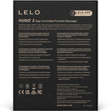 LELO HUGO 2 – Masseur prostatique connecté – Noir LELO