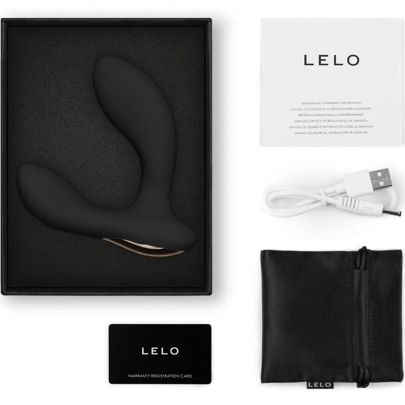 LELO HUGO 2 – Masseur prostatique connecté – Noir LELO