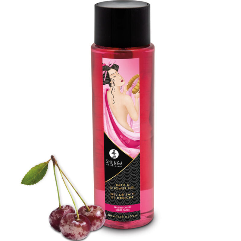 SHUNGA - GEL BAIN & DOUCHE CERISE GIVRÉE 370 ML SHUNGA BATH EXPERIENCE