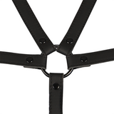 FETISH SUBMISSIVE BONDAGE - HARNAIS RÉGLABLE TORSE ET BRAS FETISH SUBMISSIVE BONDAGE