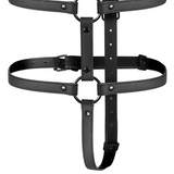 FETISH SUBMISSIVE BONDAGE - HARNAIS RÉGLABLE TORSE ET BRAS FETISH SUBMISSIVE BONDAGE