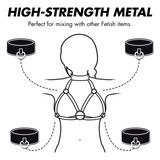 FETISH SUBMISSIVE BONDAGE - HARNAIS POITRINE RÉGLABLE FETISH SUBMISSIVE BONDAGE