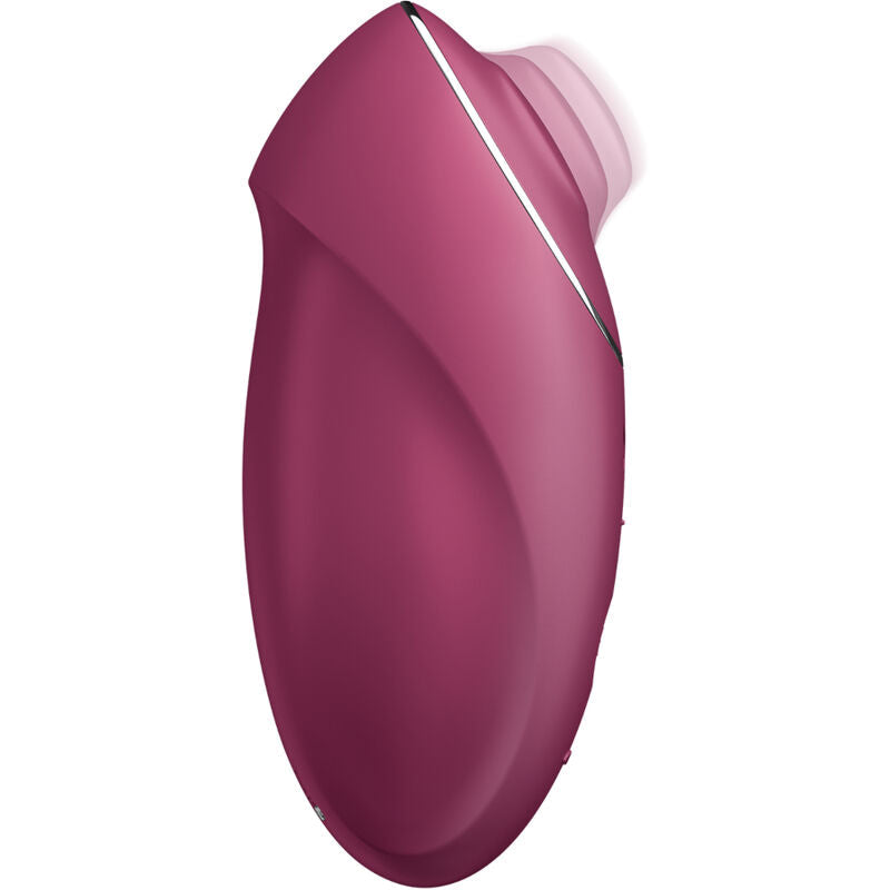 SATISFYER - TAP & CLIMAX 1 VIBRATEUR LAY-ON ROUGE SATISFYER LAYONS