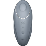 SATISFYER - TAP & CLIMAX 1 VIBRATEUR LAY-ON GRIS SATISFYER LAYONS