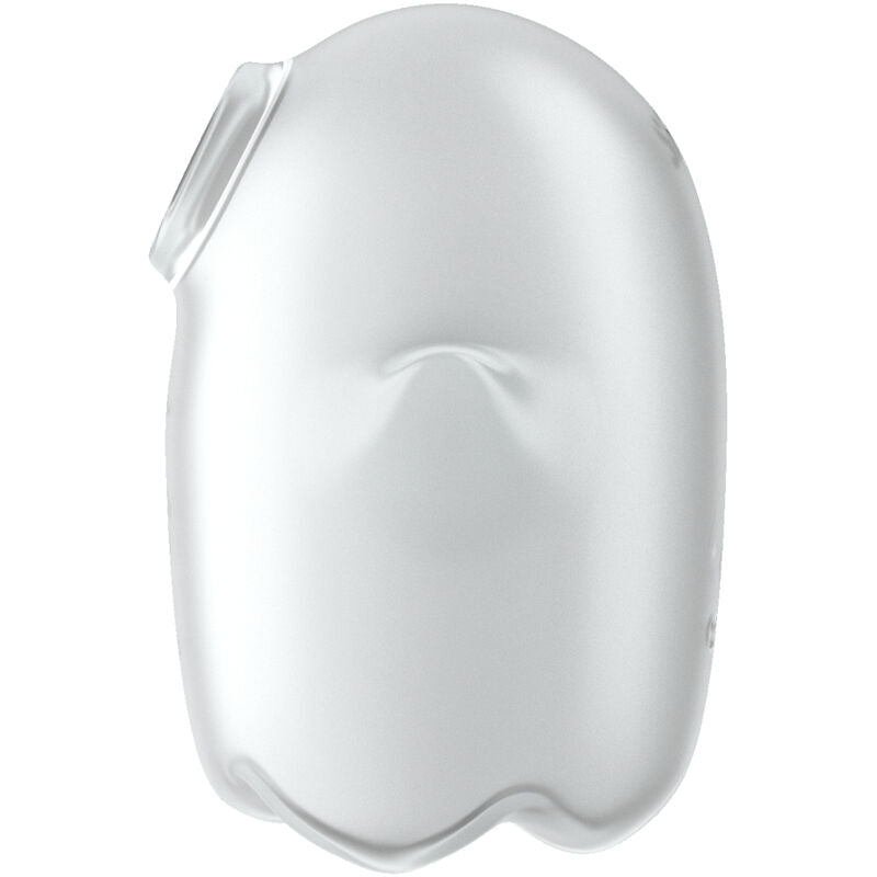 SATISFYER - GLOWING GHOST AIR PULSE & VIBRATEUR BLANC SATISFYER AIR PULSE