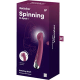SATISFYER - SPINNING G-SPORT 1 VIBRATEUR ROTATOR ROUGE SATISFYER VIBRATOR