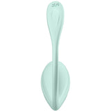 SATISFYER - APPLICATION GRATUITE STIMULATEUR DE POINT G PÉTALE LISSE VERT D'EAU SATISFYER PARTNER