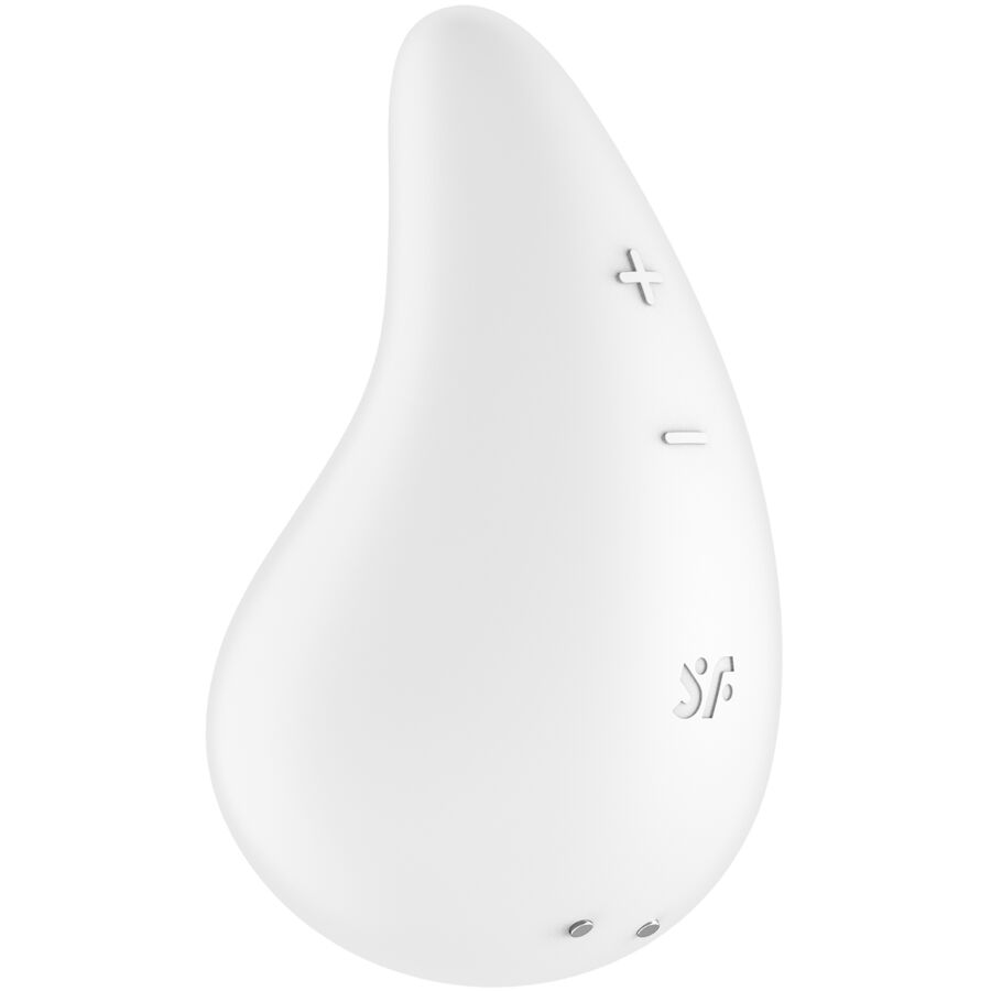 SATISFYER - VIBRATEUR DEW DROP LAY-ON BLANC SATISFYER LAYONS