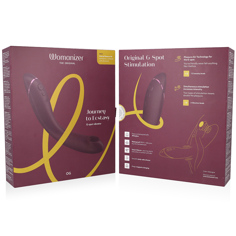 Womanizer OG – Stimulateur point G – Aubergine WOMANIZER