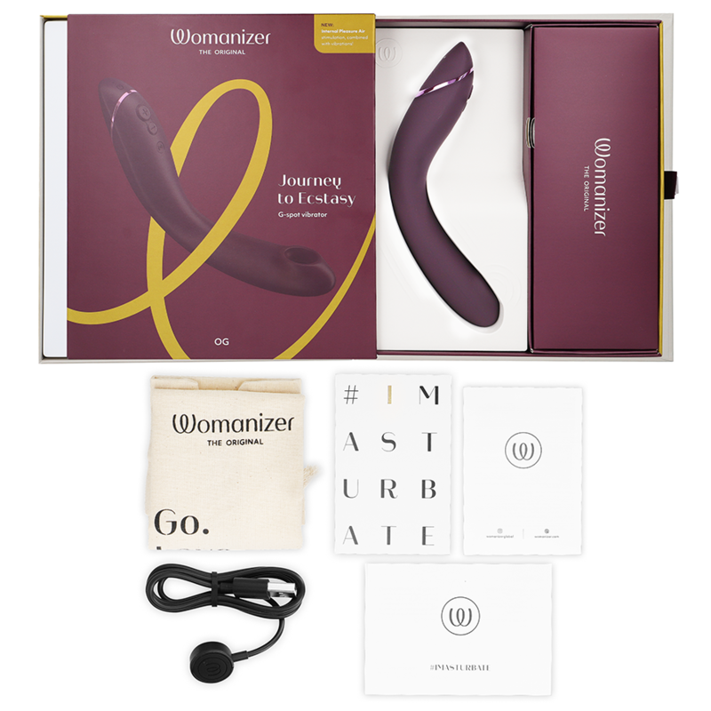 Womanizer OG – Stimulateur point G – Aubergine WOMANIZER
