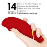 Womanizer Premium 2 – Stimulateur clitoridien – Bordeaux WOMANIZER