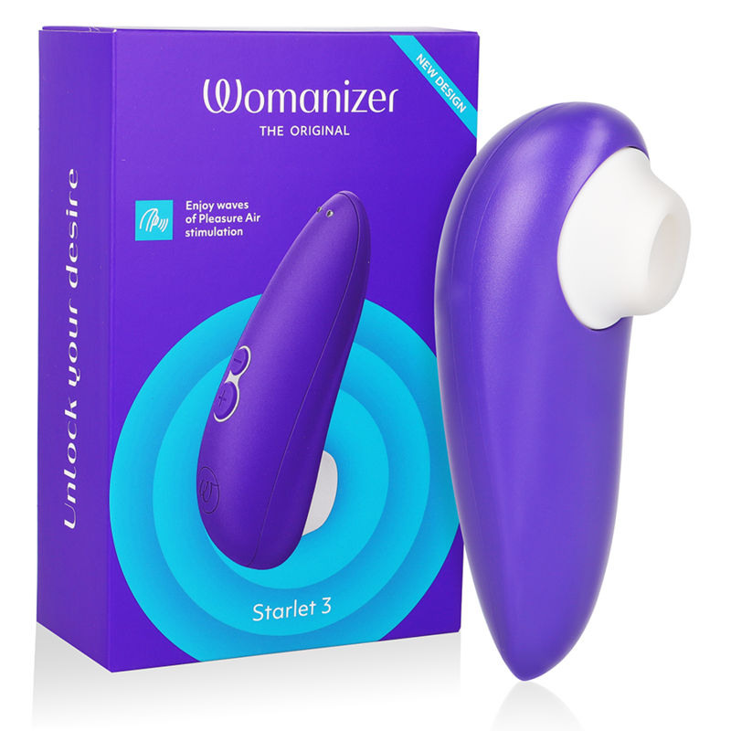 WOMANIZER - STIMULATEUR CLITORAL STARLET 3 INDIGO WOMANIZER