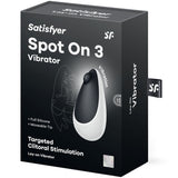 SATISFYER - SPOT ON 3 STIMULATEUR CLITORAL NOIR SATISFYER VIBRATOR