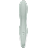 SATISFYER - AIR PUMP BOOTY 3 VIBRATEUR ANAL GONFLABLE GRIS VERT SATISFYER VIBRATOR