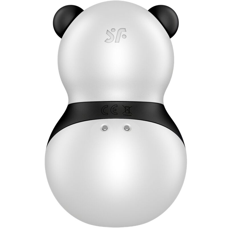 SATISFYER - POCKET PANDA STIMULATEUR & VIBRATEUR NOIR ET BLANC SATISFYER AIR PULSE