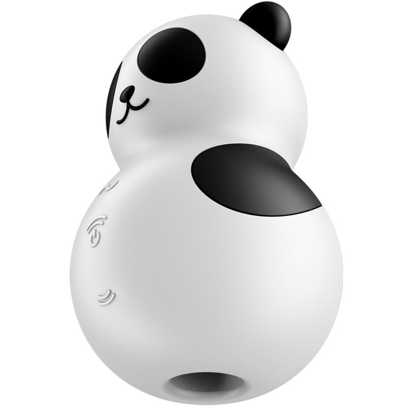 SATISFYER - POCKET PANDA STIMULATEUR & VIBRATEUR NOIR ET BLANC SATISFYER AIR PULSE