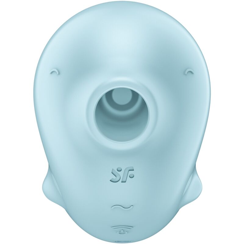 SATISFYER - SASSY SEAL STIMULATEUR ET VIBRATEUR BLEU SATISFYER AIR PULSE