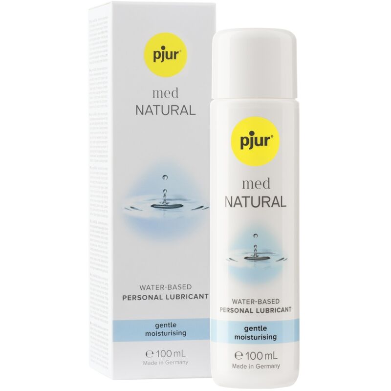 PJUR - MED LUBRIFIANT NATUREL  BASE EAU 100 ML PJUR