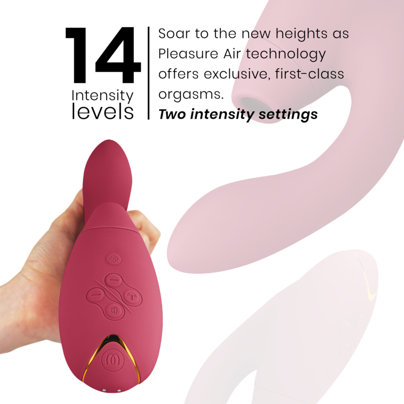 Womanizer Duo 2 – Double stimulateur – Bordeaux WOMANIZER