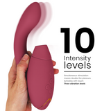 Womanizer Duo 2 – Double stimulateur – Bordeaux WOMANIZER