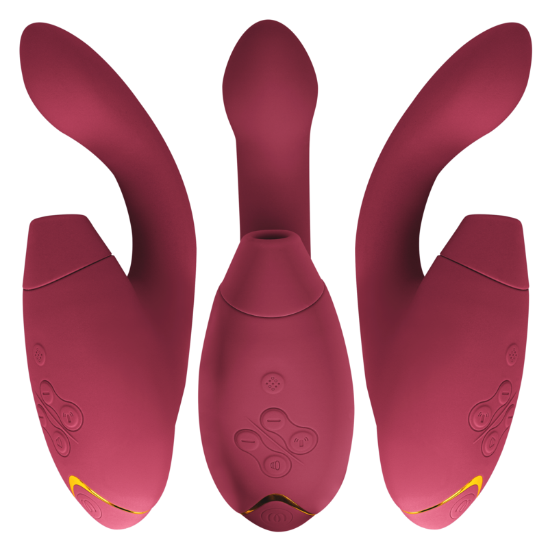 Womanizer Duo 2 – Double stimulateur – Bordeaux WOMANIZER