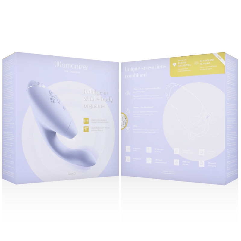 WOMANIZER - DUO 2 STIMULATEUR LILAS WOMANIZER