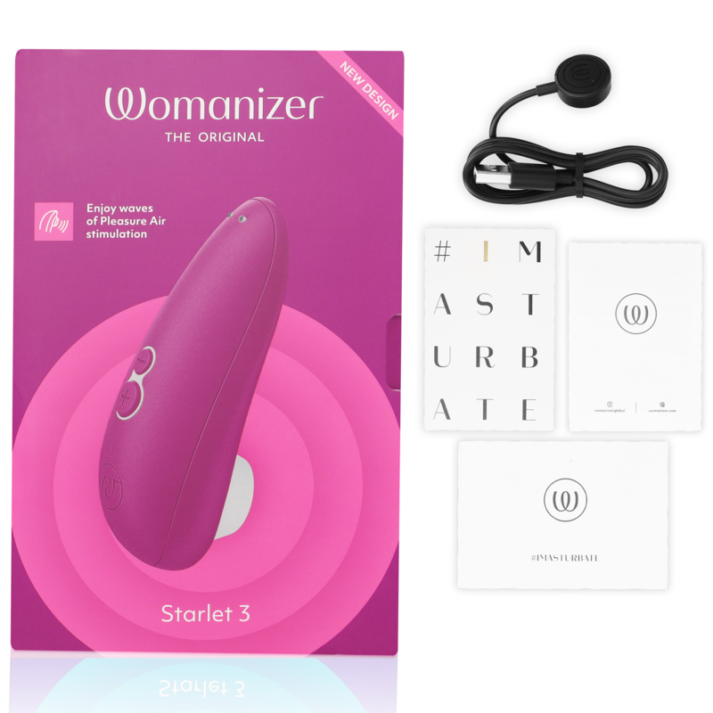 WOMANIZER - STIMULATEUR CLITORAL STARLET 3 VIOLET WOMANIZER
