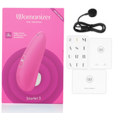 WOMANIZER - STIMULATEUR CLITORAL STARLET 3 ROSE WOMANIZER
