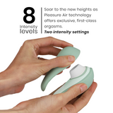 WOMANIZER - LIBERTY 2 STIMULATEUR DE CLITORIS ET ASPIRATION VERT CLAIR