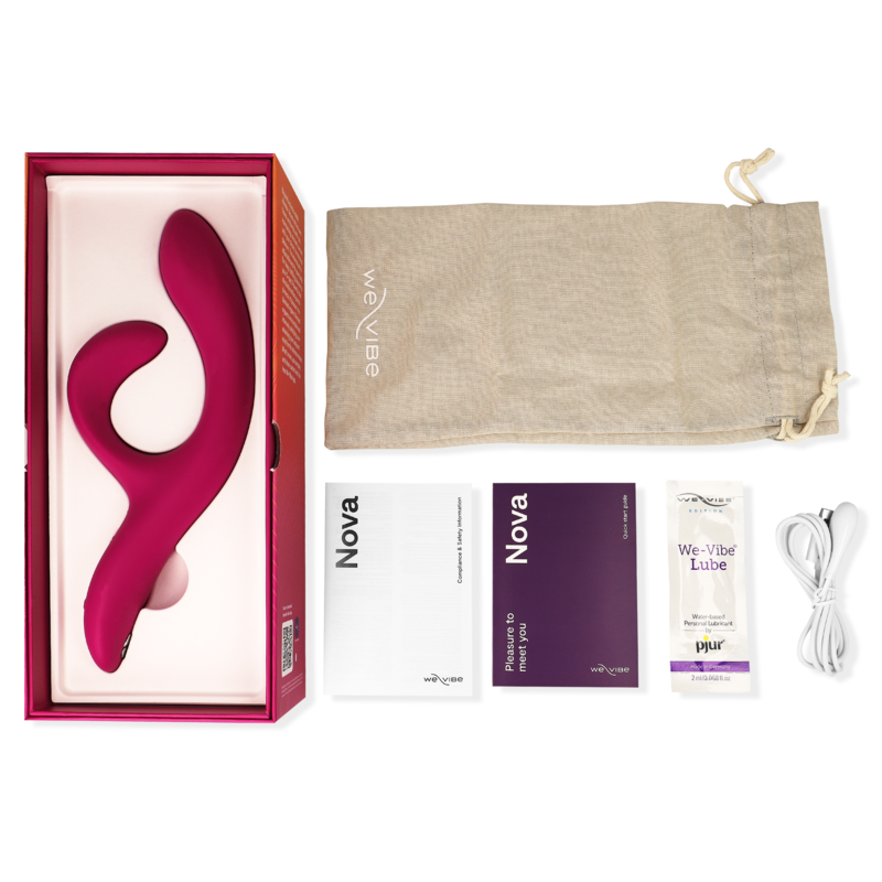 We-Vibe Nova - Rabbit vibrant connecté point G et clitoris - photo produit 6