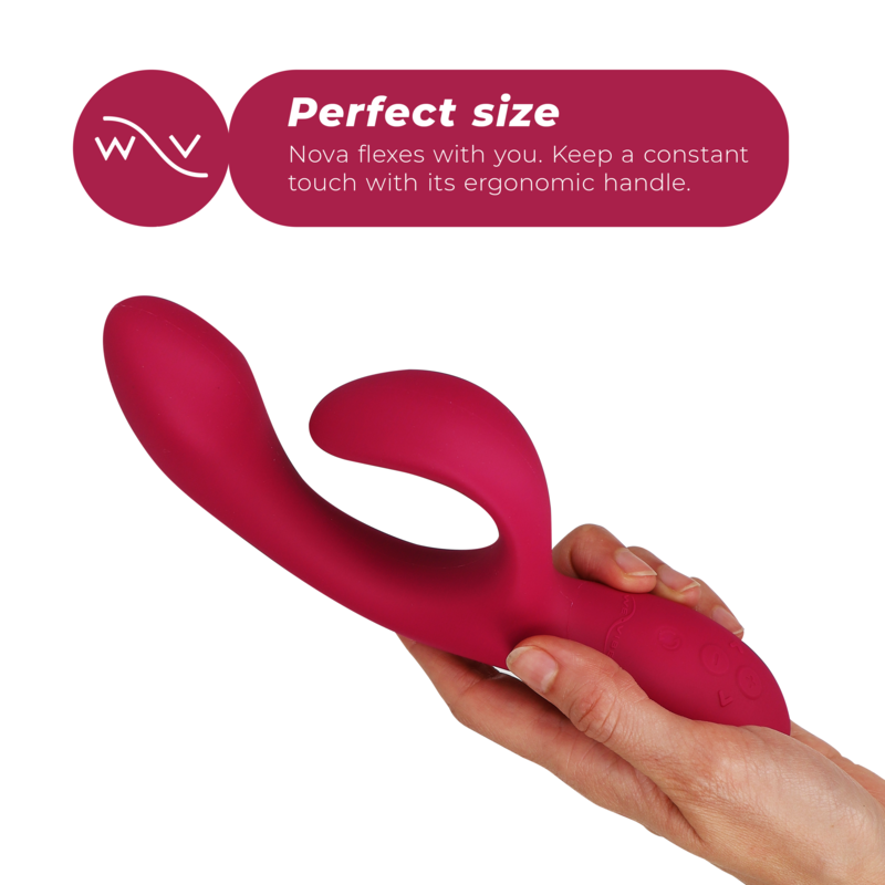 We-Vibe Nova - Rabbit vibrant connecté point G et clitoris - photo produit 5