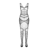 PASSION - BS 102 BODYSTOCKING ROUGE TAILLE UNIQUE PASSION WOMAN BODYSTOCKINGS
