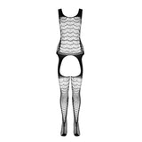 PASSION - BS 104 BODYSTOCKING ROUGE TAILLE UNIQUE PASSION WOMAN BODYSTOCKINGS