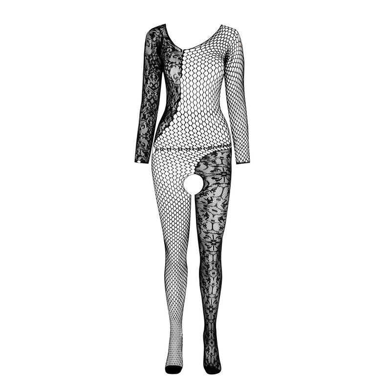 PASSION - BS 107 BODYSTOCKING NOIR TAILLE UNIQUE PASSION WOMAN BODYSTOCKINGS