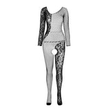 PASSION - BS 107 BODYSTOCKING NOIR TAILLE UNIQUE PASSION WOMAN BODYSTOCKINGS