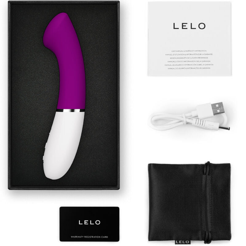 LELO GIGI 3 rose - Vibromasseur point G connecté - photo produit 2