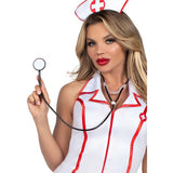 LEG AVENUE - COSTUME D'INFIRMIÈRE EN CHEF BLANC S/M LEG AVENUE COSTUMES