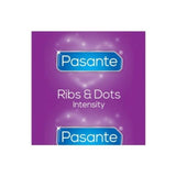 PASANTE - PRÉSERVATIFS INTENSITÉ RIBS & DOTS 144 UNITÉS PASANTE