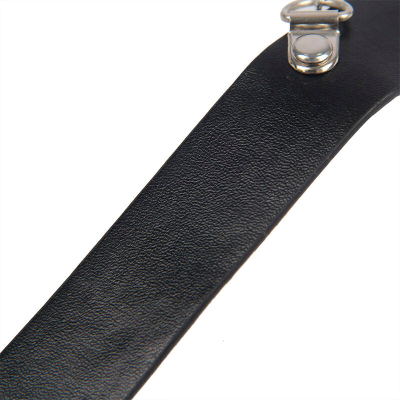 SUBBLIME - 953720 PINCES À SEINS EN CUIR BONDAGE NOIRES TAILLE UNIQUE SUBBLIME FETISH