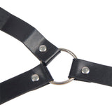 SUBBLIME - 953720 PINCES À SEINS EN CUIR BONDAGE NOIRES TAILLE UNIQUE SUBBLIME FETISH