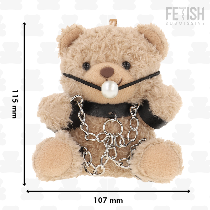 FETISH SUBMISSIVE - OURS EN PELUCHE FOZZIE MODÈLE BDSM 3 FETISH SUBMISSIVE REBEL TOYS