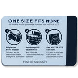 MISTER SIZE - DIMENSIONNEUR DE PRÉSERVATIFS (ALLEMAND) MISTER SIZE