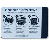 MISTER SIZE - DIMENSIONNEUR DE PRÉSERVATIFS (ANGLAIS) MISTER SIZE