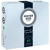 MISTER SIZE - PRÉSERVATIFS TAILLE XS 47 MM (36 UNITÉS) MISTER SIZE