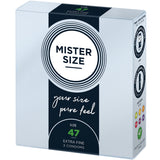 MISTER SIZE - PRÉSERVATIFS TAILLE XS 47 MM (3 UNITÉS) MISTER SIZE